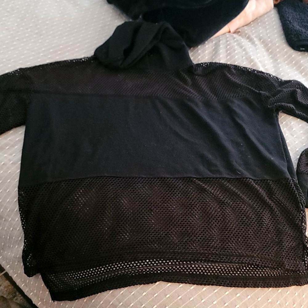 Mesh hoodie